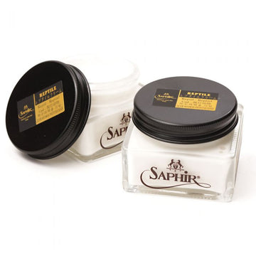 Reptile Delicate Neutral Cream for Exotic Skins Cleans and Nourishes Fine Reptile Skins - Saphir Medaille D'Or
